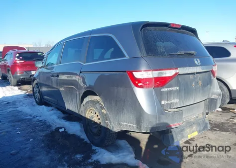 2013 Honda Odyssey Lx from USA, damaged, VIN 5FNRL5H25DB043693
